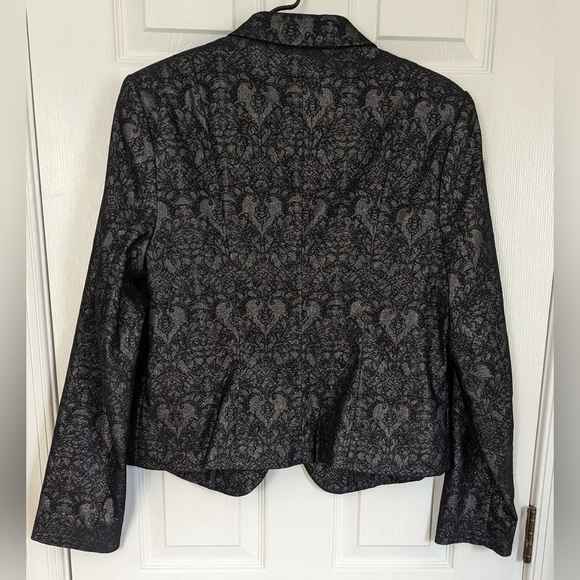 Worthington Women's 3 Piece Glitter Lace Design Suit Sz L/14 - Picture 4 of 11